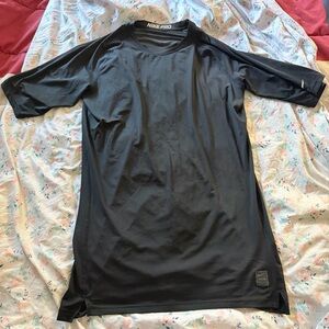 Nike Pro Men’s Compression Short-Sleeve Training Top - Black - 3XL
